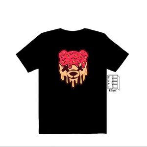 Drip Icing Bear Graphic Tee tshirt Trendy Sprinkle